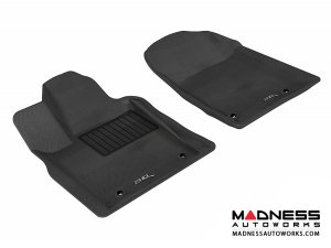 Jeep Grand Cherokee Floor Mats (Set of 2) - Front - Black by 3D MAXpider Jeep Grand Cherokee Floor Mats (Set of 2) - Front - Black by 3D MAXpider